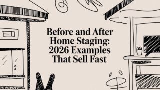 Before and After Home Staging: 2026 Examples That Sell Fast