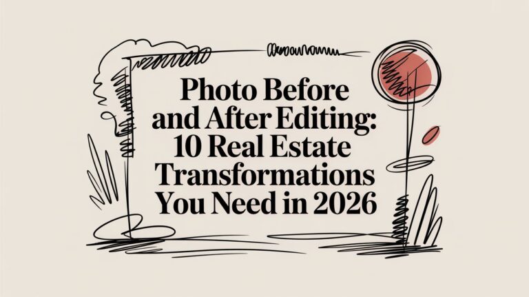 Photo Before and After Editing: 10 Real Estate Transformations You Need in 2026