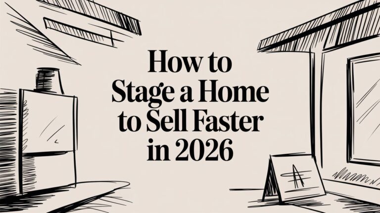 How to Stage a Home to Sell Faster in 2026