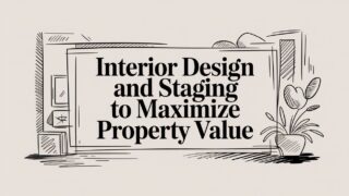 Interior Design and Staging To Maximize Property Value