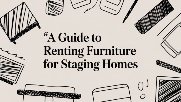 A Guide To Renting Furniture For Staging Homes