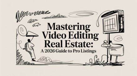 Mastering video editing real estate: A 2026 Guide to Pro Listings