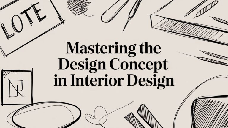 Mastering the Design Concept in Interior Design