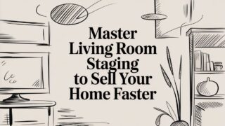 Master Living Room Staging to Sell Your Home Faster